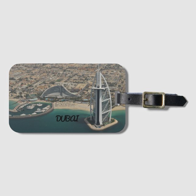 Dubai Luggage Tag (Front Horizontal)