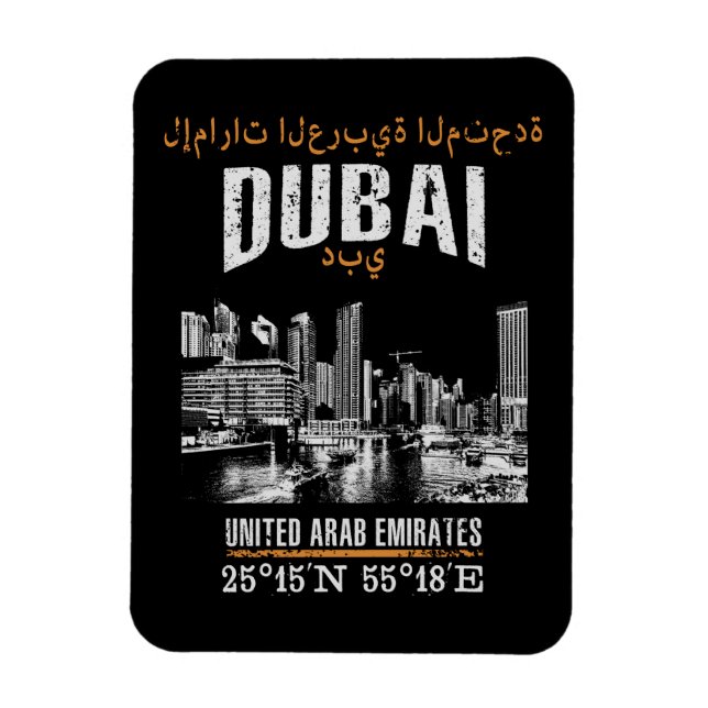 Dubai Magnet (Vertical)