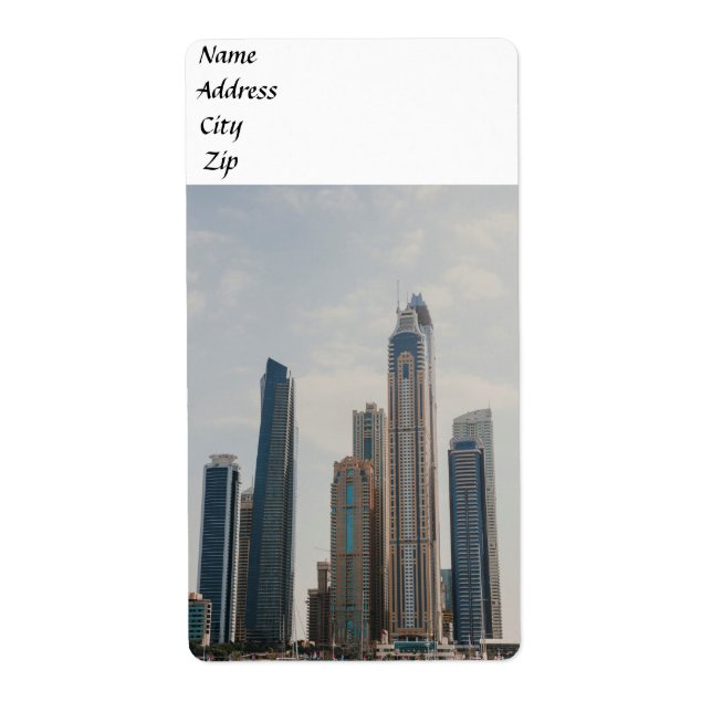 Dubai Marina architecture (Front)