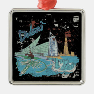 Dubai Metal Tree Decoration