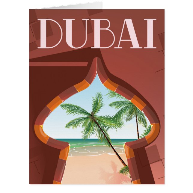 Dubai Palace Travel poster (Front)