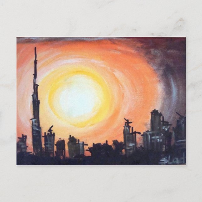 dubai postcard (Front)