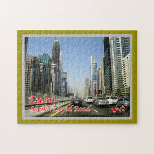 Dubai - Sheikh Zayed Road - Jigsaw Puzzle