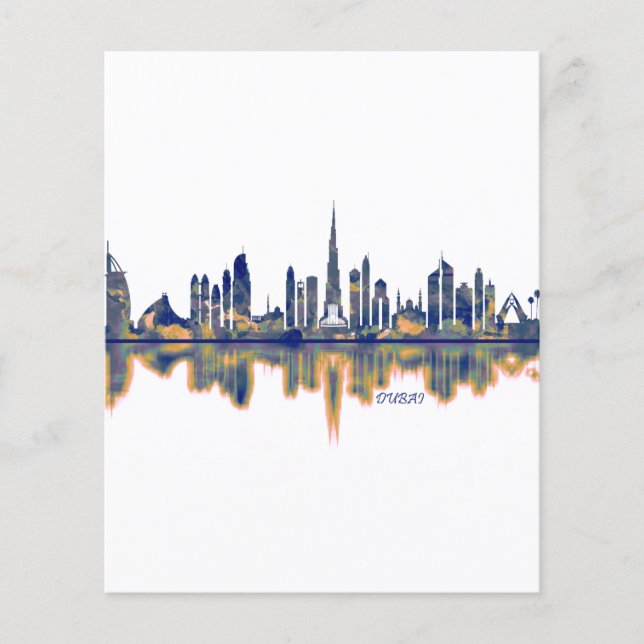 Dubai Skyline Flyer (Front)