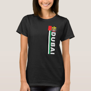 Dubai Soccer Style United Arab Emirates City T-Shirt