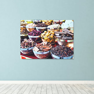 Dubai Spice Souk Canvas Print