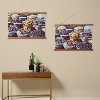 Dubai Spice Souk Hanging Tapestry