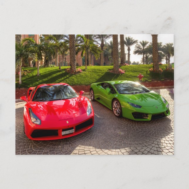 Dubai SuperCars Postcard (Front)