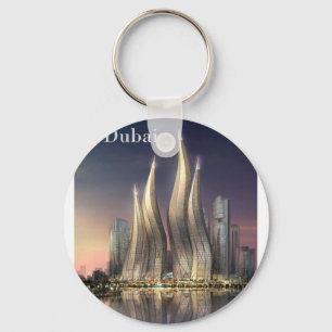 dubai Towers (by St.K.) Key Ring