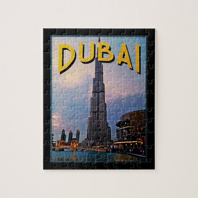 Dubai Travel Jigsaw Puzzle (Vertical)