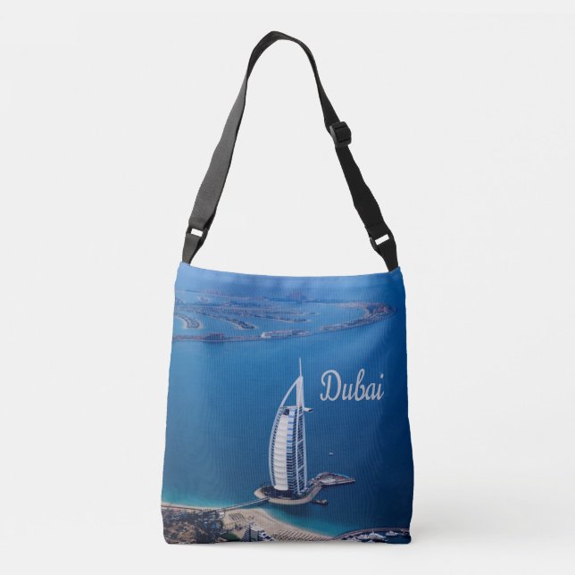 Dubai UAE Burj Al Arab Crossbody Bag (Back)