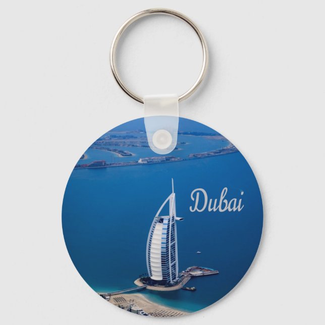 Dubai UAE Burj Al Arab Key Ring (Front)