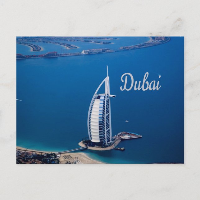 Dubai UAE Burj Al Arab Postcard (Front)