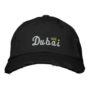 Dubai UAE Embroidered Hat