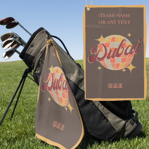 Dubai UAE golfing golfer Golf Towel