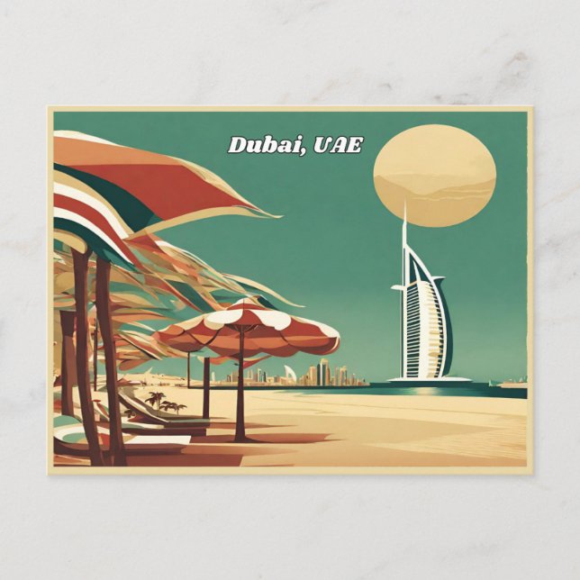 Dubai, UAE Postcard (Front)