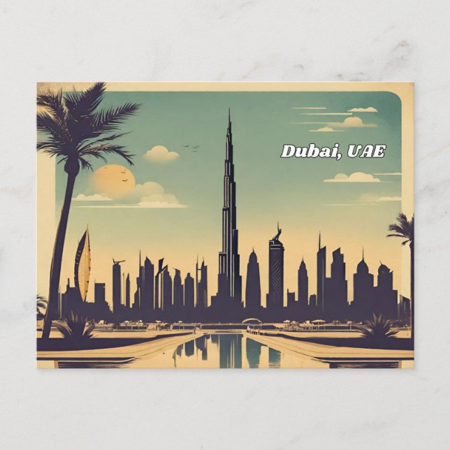 Dubai, UAE Postcard (Front)