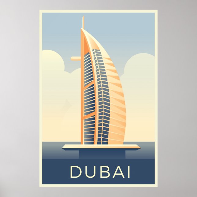 Dubai UAE Poster (Front)