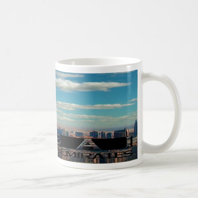 Dubai UAE Souvenir Coffee Mug (Right)