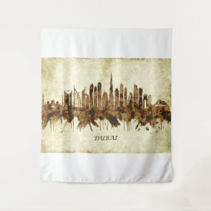 Dubai United Arab Emirates Cityscape Tapestry