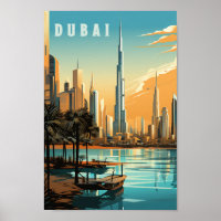 Dubai United Arab Emirates Famous Travel Place
