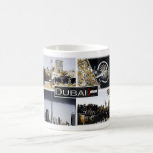 Dubai - United Arab Emirates - Mosaic - Coffee Mug