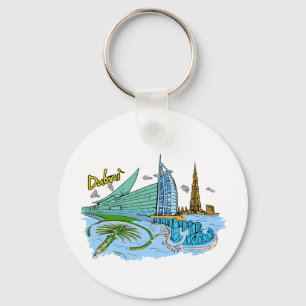 Dubai - United Arab Emirates.png Key Ring
