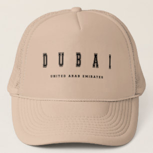 Dubai United Arab Emirates Trucker Hat