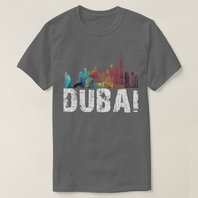 Dubai Vacation Souvenirs Gifts for Men Women Kids  T-Shirt (Design Front)