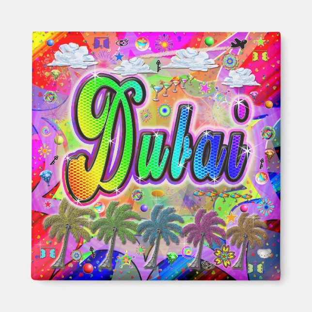  Dubai  Vista Express Magnet (Front)