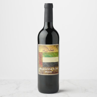 Dubai Wine Label