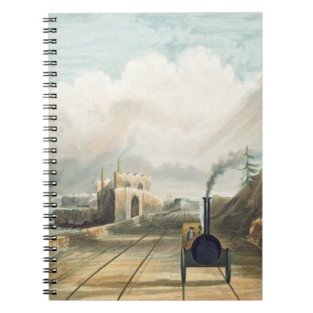 Dublin and Kingstown Railway: From the Footbridge Notebook (Front)