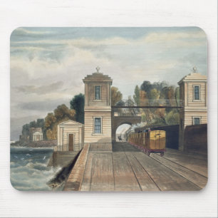 Dublin and Kingstown Railway: Granite Pavilions an Mouse Pad