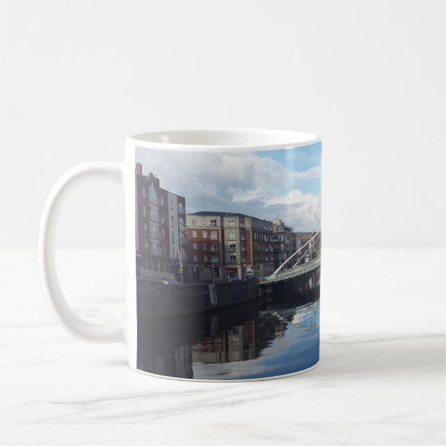 Dublin Bridge Landscape Mug (Left)