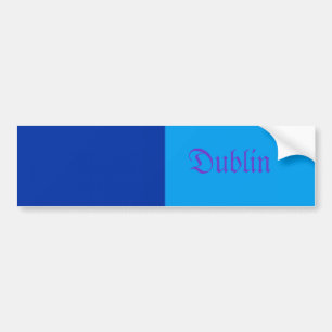 Dublin Bumper Sticker