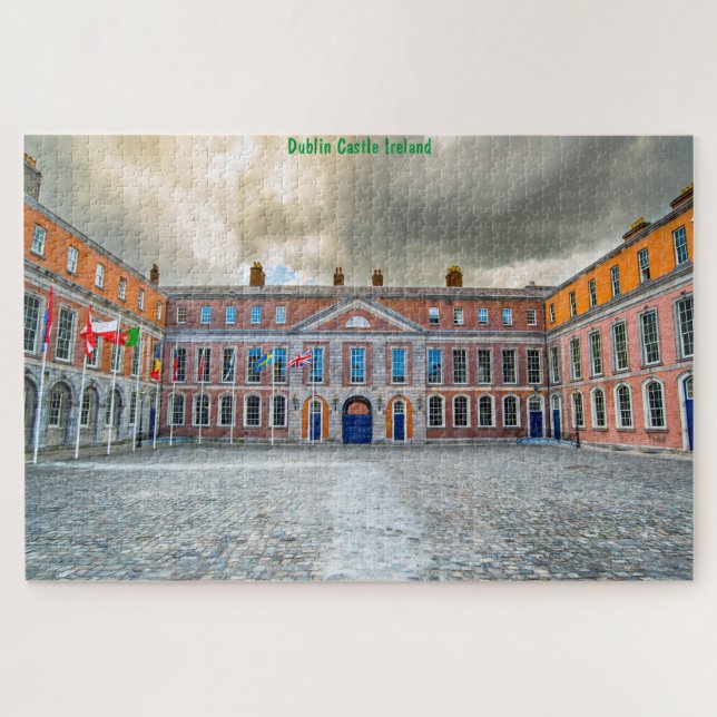 Dublin Castle Ireland Jigsaw Puzzle (Horizontal)