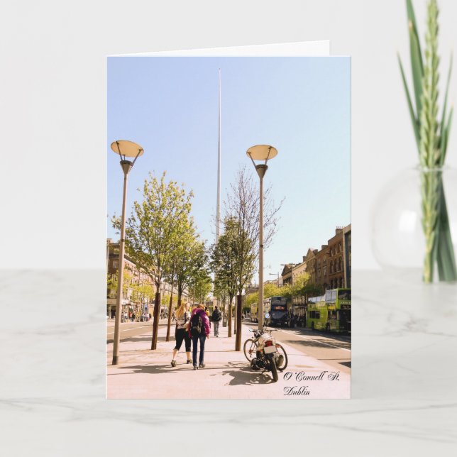 Dublin City greeting card (Front)