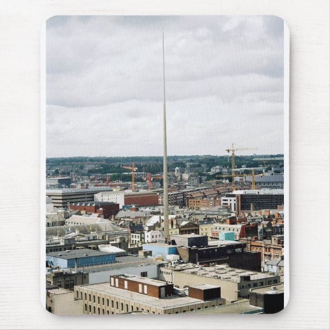 Dublin City Ireland - Millennium Spire Mouse Pad (Front)
