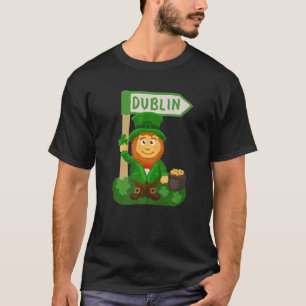 Dublin City Ireland souvenir gift for men women Pr T-Shirt