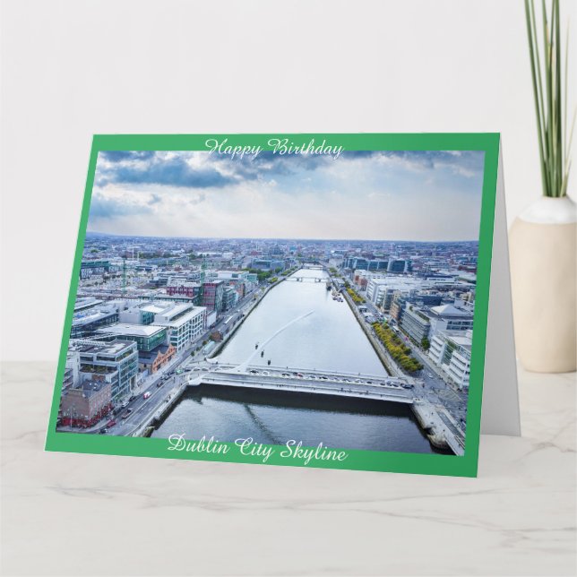 Dublin City Skyline Card (Front)