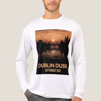 Dublin Dusk Graphic Men's T-Shirt Ireland Tee