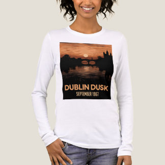 Dublin Dusk Women's Tee | Ireland Travel Art