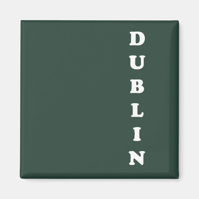 Dublin Ireland, I love Dublin Magnet (Front)