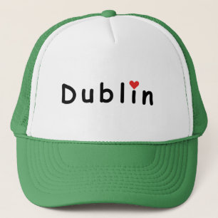 Dublin Ireland, I love Dublin Trucker Hat