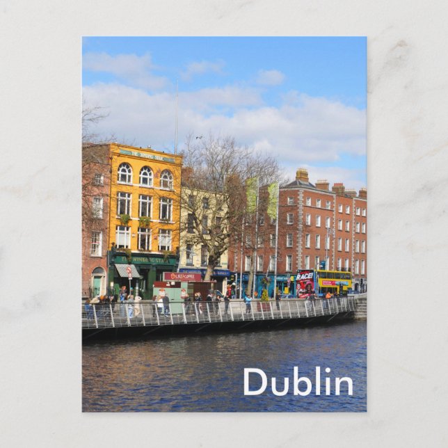 Dublin. Ireland Postcard (Front)