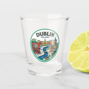 Dublin Ireland Shot Glass