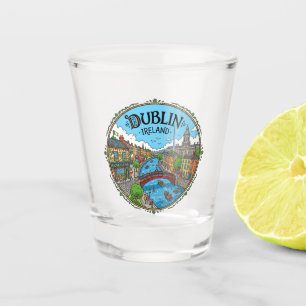 Dublin Ireland Shot Glass