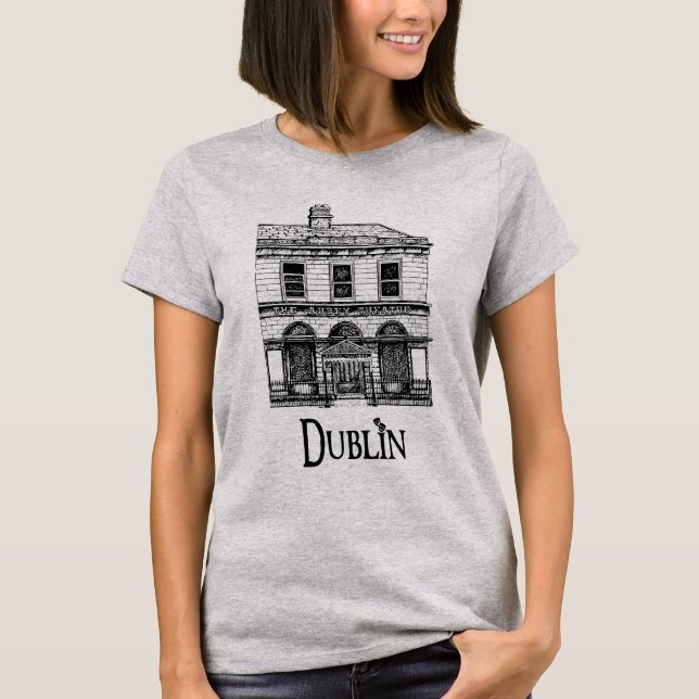 Dublin - Old Abbey Theater T-Shirt (Front)