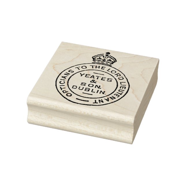 Dublin Optician Royal Seal Vintage Art Stamp (Stamp)