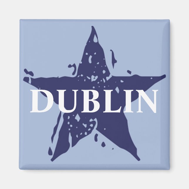 DUBLIN star magnet (Front)